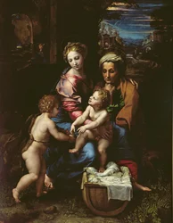 A Szent Család (La Perla), kb. 1518