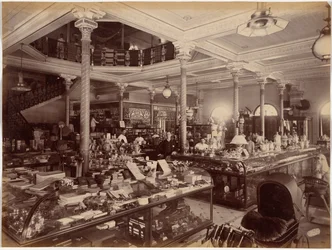 A Treacher and Co. üzlete az erődben, Bombay