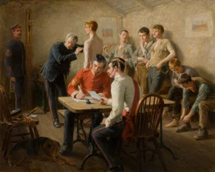 Az orvos letétele, 1896