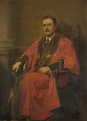 John Robert Lawson alderman portréja, J.P.