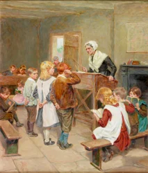 A falusi iskola, 1912