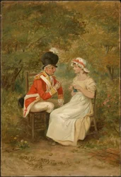 Az önkéntes udvarlása, 1798
