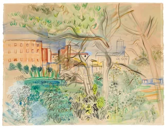 Caldas de Montbuy (akvarell és gouache, papír)
