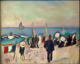 A Sainte-Adresse-i strand