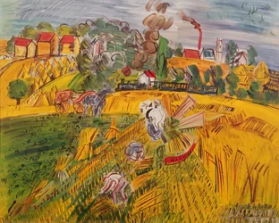 A ház (olaj, vászon)