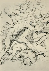 Csatajelenet, 16. század eleje, 1943.