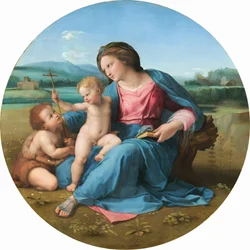 Az Alba Madonna c. 1510.