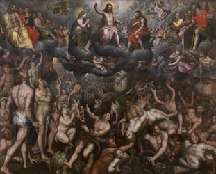 Az utolsó ítélet, 1588-89 körül (olaj, tábla)