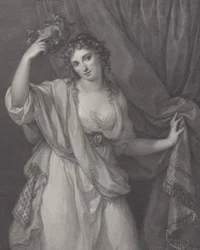 Lady Hamilton, mint a komikus múzsa, Thalia, 1791.