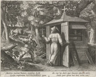 Szent Bertalan remeteként Remeték (sorozat címe) Oraculum Anachoreticum (sorozat címe)