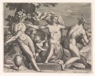 Vénusz, Bacchus és Ceres