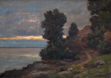 Chemin au bord de l