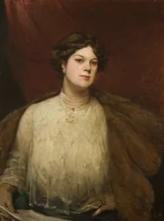 Dame Clara Butt, 1906 körül (olaj, vászon)
