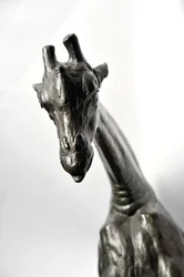 Nagy zsiráf lehajtott fejjel, 1909-10 mintájú, 1913 előtt öntött (bronz) (lásd még: 3084917-43)