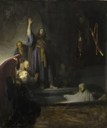Lázár feltámasztása, 1630-1632 körül (olaj, fa)
