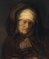 Egy idős nő vezetője, 16551660.