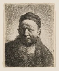 Férfi mellszobra (Rembrandt apja?)