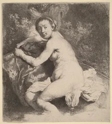 Diana a fürdőben