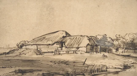 Gazdasági épületek csoportja, kb. 1648-52.