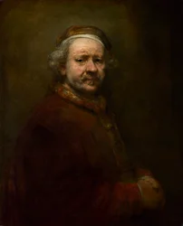 Önarckép 63 évesen, 1669