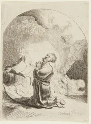Imádkozó Szent Jeromos