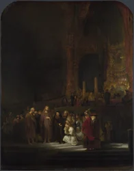 A házasságtörésen ért asszony, 1644