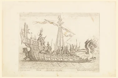 Hercole barca del Sig. Nicolo Cimenes, az Argonauták edényeitől, Cosimo de