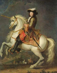 XIV. Lajos lovas portréja (1638-1715)