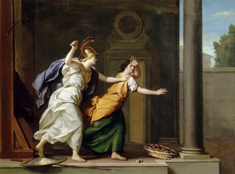 Minerva és Arachne