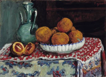 Csendélet a kancsóban Rene Seyssaud festménye (1867-1952) 1909 Kötelező említés: Collection fondation regards de Provence, Marseille