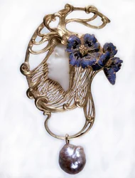 Ékszer, René Lalique medálja (1860-1945)