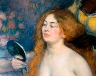 A WC, részlet. Ricard Canals i Llambi festménye (1876-1931)