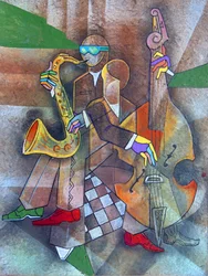 Absztrakt jazz-előadás
