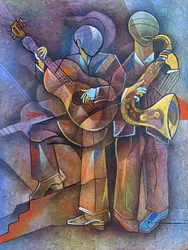Kubista jazz-duó