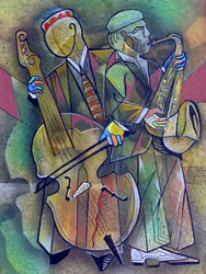 Egy lendületes jazz-duó