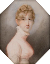 Henrietta Anna Maria Charlette Bridgeman Simpson, később Mrs. Charles Pelham, Yarborough grófnőjének portréja (megh. 1813), 1762-1813 körül (olaj, vászon)