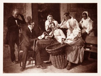 James Fairburn DD (Fairburn Reading to the Fishwives), 1843