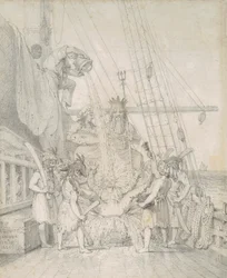 Átkelés a trópuson, 1826. okt