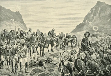 Támadás a Kuram-völgyben, 1901.