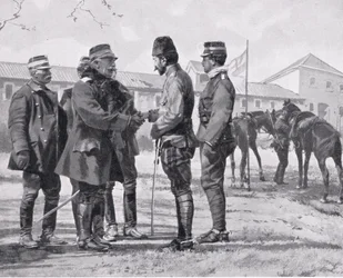 A janinai kapituláció, illusztráció a "Hutchinson