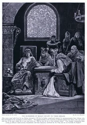Becket gyilkosai útnak indulnak küldetésükre, 1920-as évek