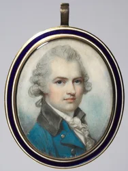 Férfi portréja, c. 1790.