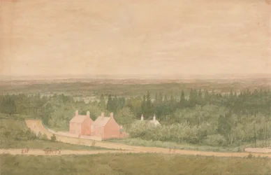 Táj kunyhókkal, Broadmoor