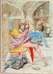 Richard halála, 1852