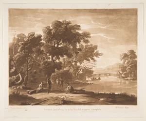 Táj alakokkal, 1774.