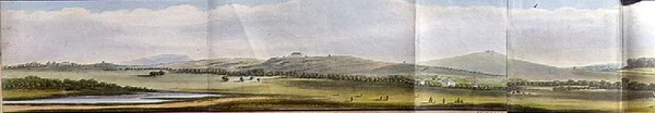 Harrow, Little Primrose Hill és Primrose Hill, részlet az „A Panoramic View around the Regent