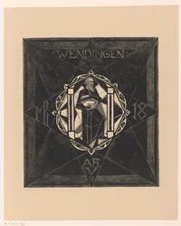 Borítóterv ehhez: Wendingen, 1918
