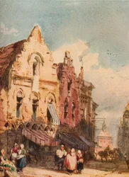 Utcai jelenet, c1826, 1923