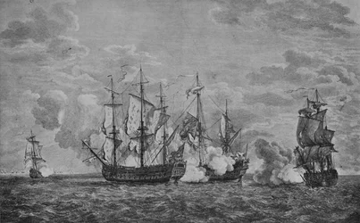 A Buckingham és a Florissant, c1760