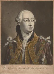 III. György király, 1762 körül (mezzotint)